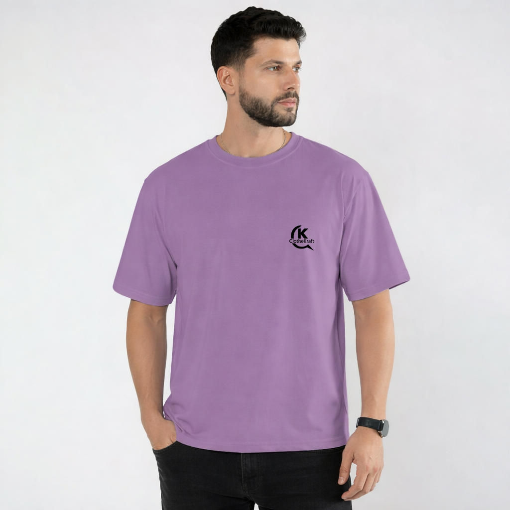 Premium Cotton Terry Round Neck T-Shirt